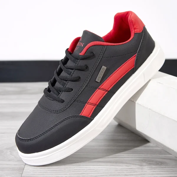 Zapatos deportivos para hombre, zapatillas de deporte azules y rojas, informales, transpirables, atléticos, para correr, caminar, gimnasio, zapatos planos para mujer, zapatos de fiesta transpirables - Imagen 7
