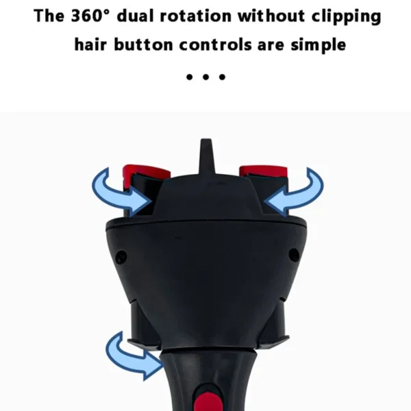 Máquina trenzadora de Cabello eléctrica, dispositivo de tejido automático, herramienta de peinado - Imagen 3