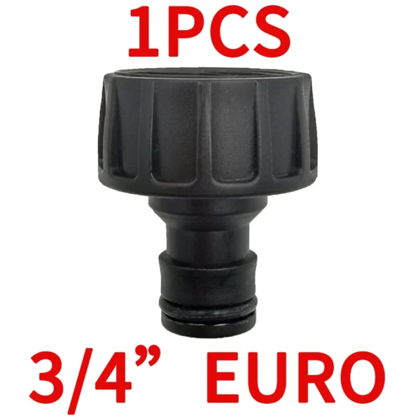 Tetina de conector rápido EURO USA, adaptador de tubo de manguera roscada macho de 3/4 pulgadas para sistema de riego por goteo de tubería de jardín - Imagen 18