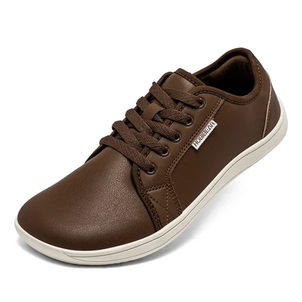 Zapatos minimalistas para hombres y mujeres, zapatos de punta ancha descalzos sin caída, zapatillas ligeras informales de cuero Artificial para caminar - Imagen 11