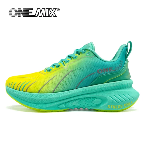 Zapatillas blancas para correr en carretera para hombre, zapatillas deportivas con cojín de aire para exteriores, zapatillas deportivas para hombre, zapatos para correr de verano, calzado para mujer - Imagen 14