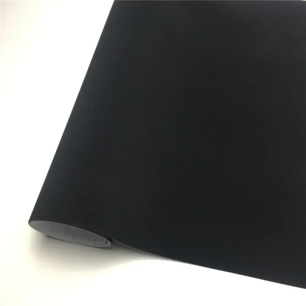 Envoltura de vinilo de gamuza, película de vinilo de terciopelo, hoja de envoltura de coche, pegatina sin burbujas para envolturas de coche, calcomanía de vehículo, consola, piel de ordenador - Imagen 8