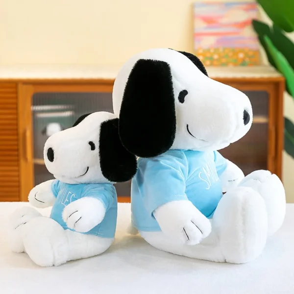 Snoopy peluche almohada sofá espalda muñeco de peluche regalos para niños 35cmCartoon  lindo - Imagen 3