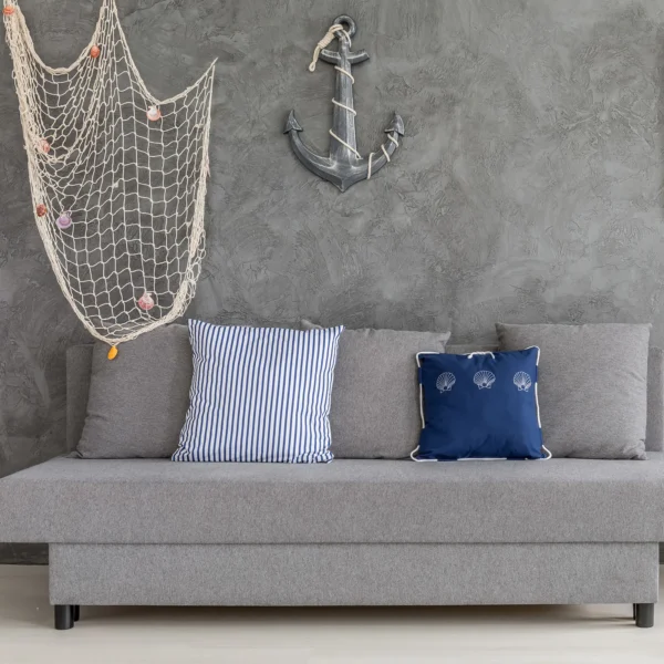 Decoración de red de pesca, paquete de 2 80 "x 40", decoración de fotografía de estilo mediterráneo, red de pescado natural, accesorio de fiesta para el hogar - Imagen 6