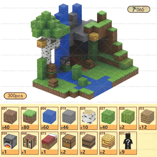 Bloques de construcción magnéticos, cubo magnético, juego de juguetes del mundo de la mina, cubos apilables sensoriales Montessori, juego de construcción, regalo de cumpleaños - Imagen 34