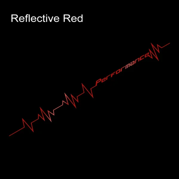 Pegatina reflectante de rendimiento con latido del corazón, pegatina decorativa para parabrisas de coche, decoración de capó, decoración de vinilo para vehículo - Imagen 8