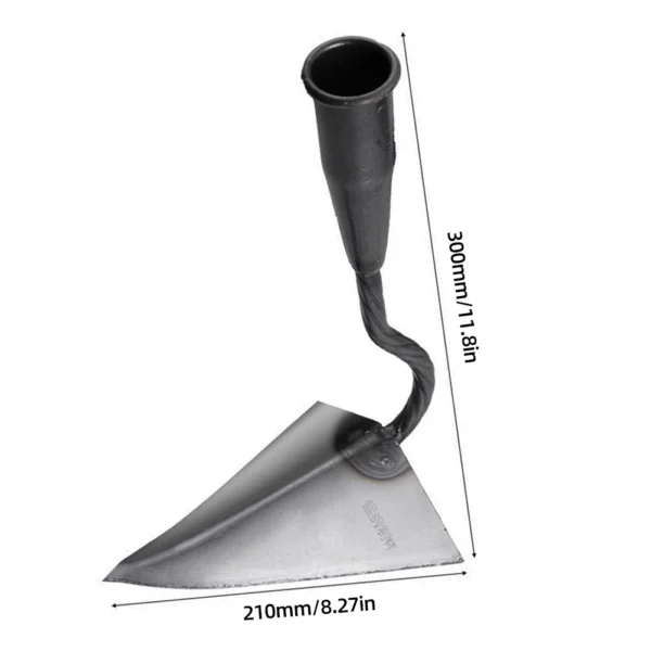 Azada de arado triangular para tierra agrícola, azada de suelo suelto, arado manual/array Manual, azada para plantar vegetales en el hogar - Imagen 8