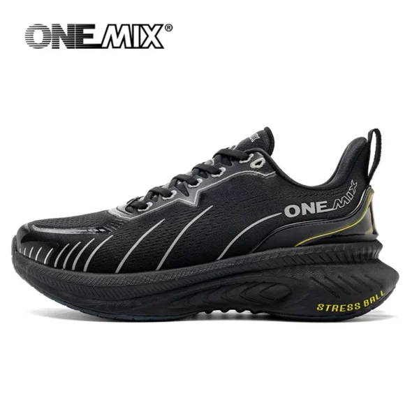 Zapatillas blancas para correr en carretera para hombre, zapatillas deportivas con cojín de aire para exteriores, zapatillas deportivas para hombre, zapatos para correr de verano, calzado para mujer - Imagen 2