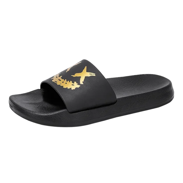Zapatillas para hombres desgastadas externamente verano chanclas de moda baño antideslizante interior y hogar sandalias - Imagen 7