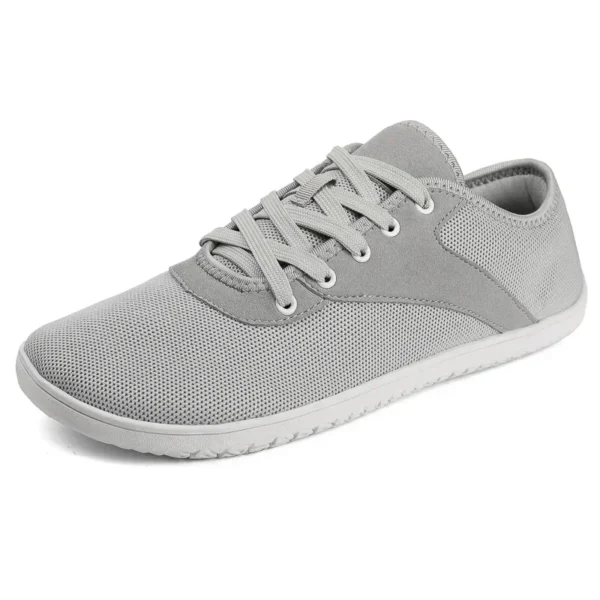 Zapatillas de deporte para hombre, zapatos descalzos, zapatos de entrenamiento cruzado, zapatos para caminar con punta ancha, zapatos para correr con suela de caída cero - Imagen 14