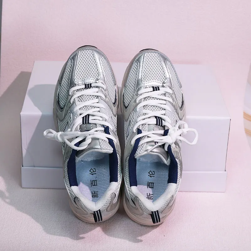 Zapatillas de deporte coloridas para parejas, zapatos deportivos para exteriores, adecuados para uso diario informal, zapatos para correr de suela gruesa para primavera y verano para hombres - Imagen 4