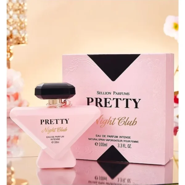 Flawless Beauty Pink Perfume para Mujer 100ml – Fragancia Oriental Exótica con Litchi Rosa y Vainilla Aroma Duradero para Uso Diario