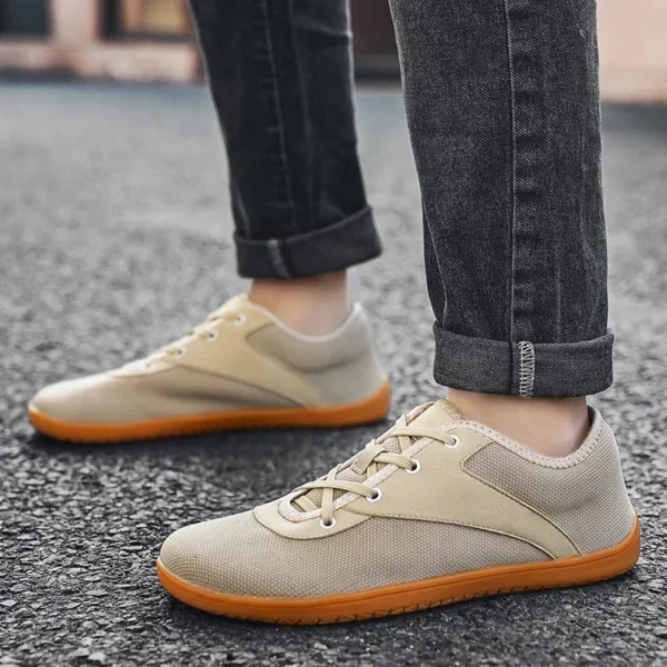 Zapatillas de deporte para hombre, zapatos descalzos, zapatos de entrenamiento cruzado, zapatos para caminar con punta ancha, zapatos para correr con suela de caída cero - Imagen 6