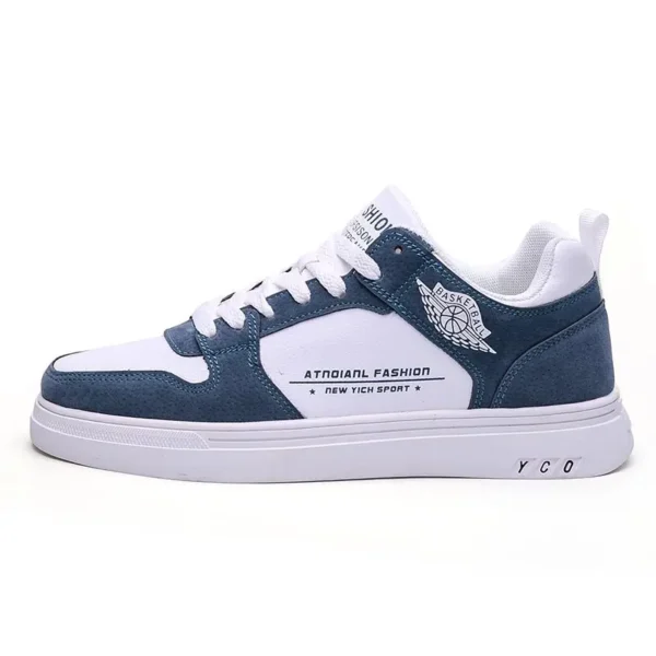 Zapatos Casuales Transpirables de Verano - Zapatillas de Tablero para Hombre - Juveniles de Primavera y Verano - Estilo Deportivo - Color Blanco Pequeño para Estudiantes - Tendencia de Moda - Imagen 5