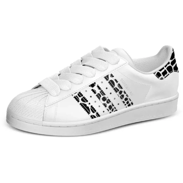 Adidas Originals-Zapatillas de piel sintética con cordones para mujer, deportivas informales, a la moda, Superstar W