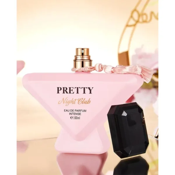 Flawless Beauty Pink Perfume para Mujer 100ml – Fragancia Oriental Exótica con Litchi Rosa y Vainilla Aroma Duradero para Uso Diario - Imagen 3