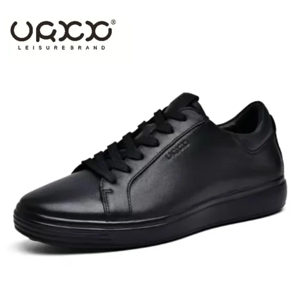 Zapatos de cuero genuino de alta gama para hombres, zapatillas de negocios de tendencia suave, zapatos deportivos de moda para hombres - Imagen 10
