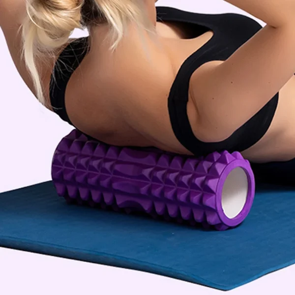 Columna de espuma de 30cm, entrenamiento de relajación muscular, Pilates, Yoga, Fitness, masaje, rodillo de espuma, rejilla, terapia de puntos de disparo, ejercicio en casa - Imagen 3