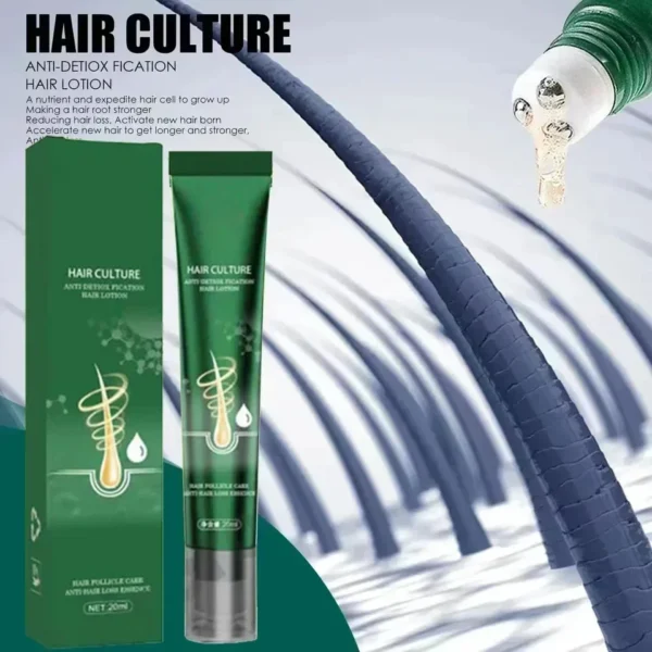 Aceite para el crecimiento del cabello, crecimiento rápido, reparación esencial efectiva de la calvicie, productos para la caída del cabello seborreico postparto hereditario - Imagen 3