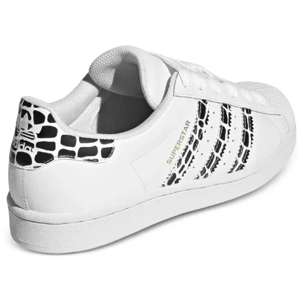 Adidas Originals-Zapatillas de piel sintética con cordones para mujer, deportivas informales, a la moda, Superstar W - Imagen 3
