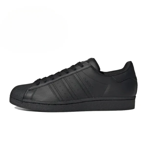 Adidas Originals Superstar oro blanco Low-top clásico Casual hombres mujeres zapatos de skate FX7483 - Imagen 3