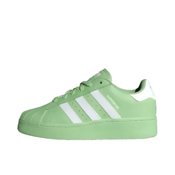 Adidas Originals Superstar Gris oscuro Zapatos de skate bajos ligeros, cómodos y resistentes al desgaste para hombres y mujeres - Imagen 7