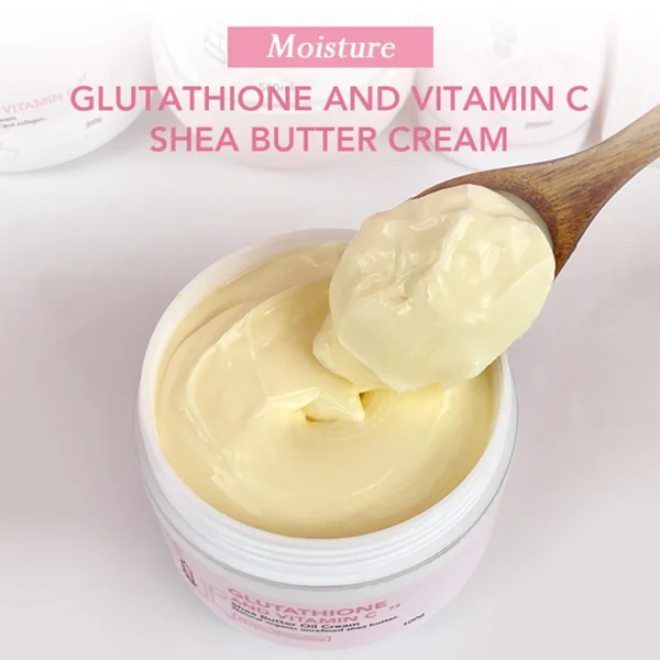 AILKE Crema blanqueadora y aclaradora, adecuada para rostro y cuerpo, aceite de manteca de karité, reparación hidratante intensa Natural de piel agrietada - Imagen 2