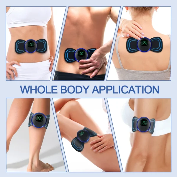 Masajeador eléctrico de cuello ajustable, relajación de cuerpo completo, alivia la fatiga, masaje Cervical inteligente portátil para hombros y pies - Imagen 5
