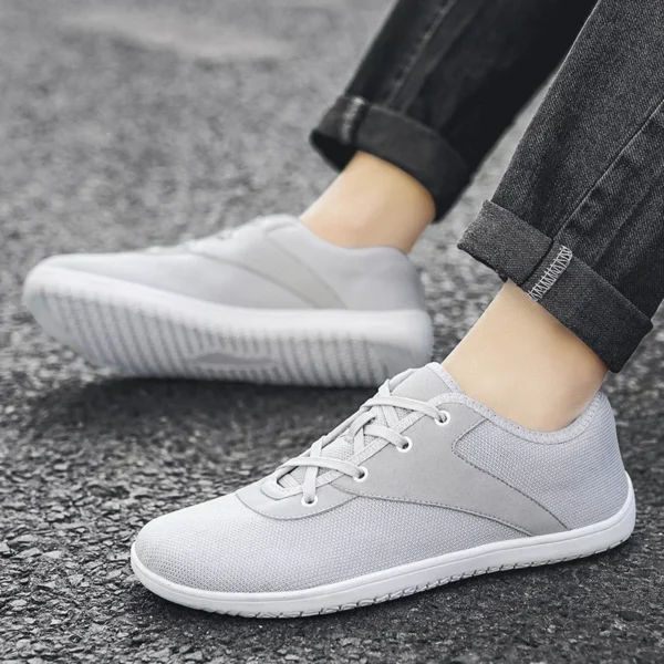 Zapatillas de deporte para hombre, zapatos descalzos, zapatos de entrenamiento cruzado, zapatos para caminar con punta ancha, zapatos para correr con suela de caída cero - Imagen 5