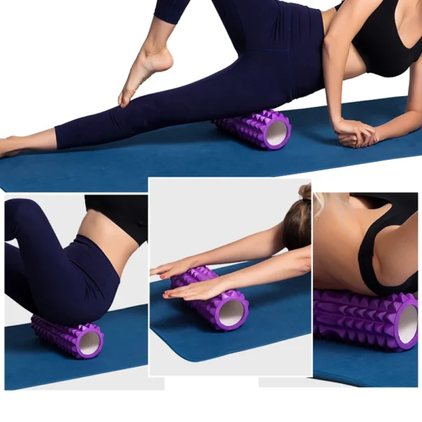Columna de espuma de 30cm, entrenamiento de relajación muscular, Pilates, Yoga, Fitness, masaje, rodillo de espuma, rejilla, terapia de puntos de disparo, ejercicio en casa - Imagen 4