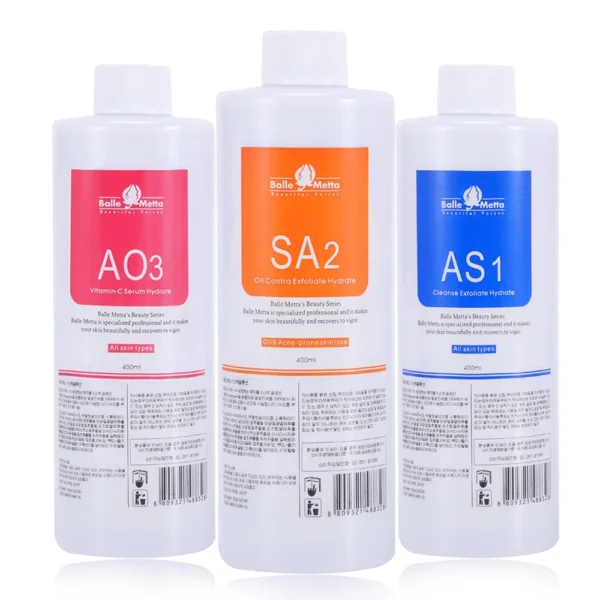 1200ML Hydra líquido suero Facial Aqua Peel solución AS1 SA2 AO3 para máquina de belleza cuidado de la piel limpieza profunda 3 unids/lote - Imagen 7