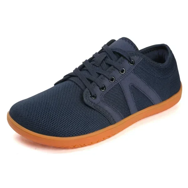 Zapatillas de deporte para hombre, zapatos descalzos, zapatos de entrenamiento cruzado, zapatos para caminar con punta ancha, zapatos para correr con suela de caída cero - Imagen 13