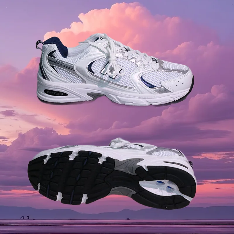 Zapatillas de deporte coloridas para parejas, zapatos deportivos para exteriores, adecuados para uso diario informal, zapatos para correr de suela gruesa para primavera y verano para hombres - Imagen 12